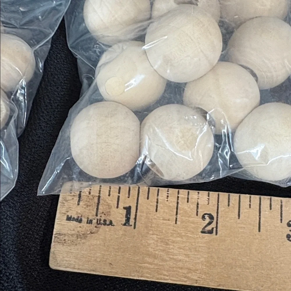 Wooden Beads for Crafting and macrame